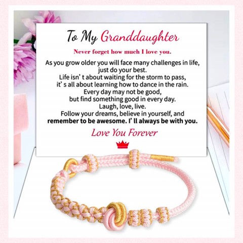 peach blossom bracelet