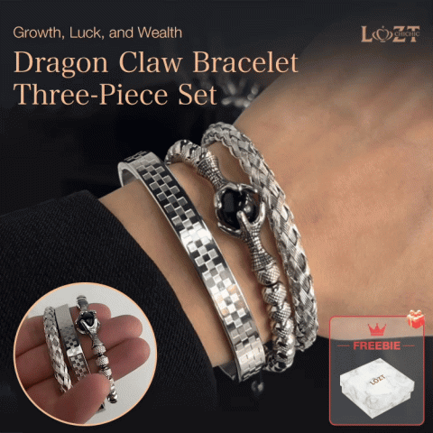 Dragon Claw Bracelet Three-Piece Set