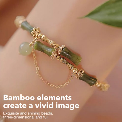 Hetian Jade Bamboo Bracelet