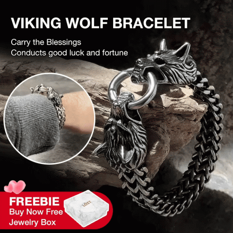 Viking Wolf Bracelet