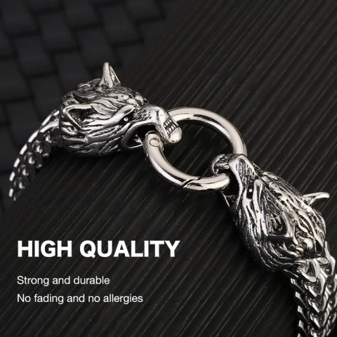 Viking Wolf Bracelet