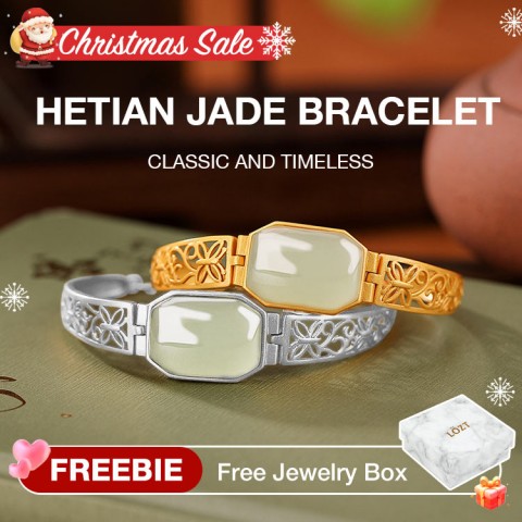 Hetian jade bracelet