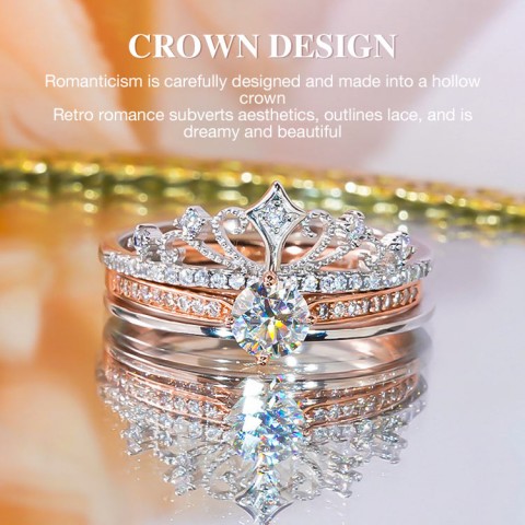 castle crown ring