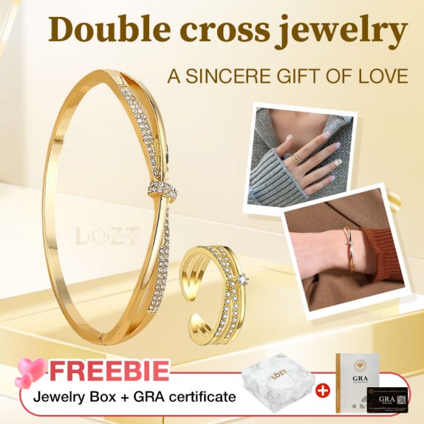 Double cross jewelry