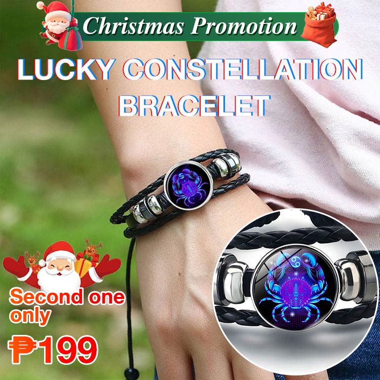 only ₱199 for the second one  - Lucky Constellation Couple Bracelet - Eliminate negative energy and bring good luck - Celebrate the holidays with your zodiac sign