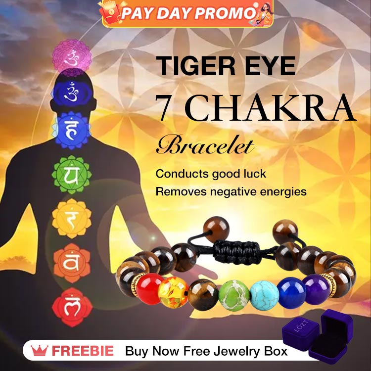 The Second Only ₱299-7 Chakra Healing Bracelet-Bring good luck, health,money and energy	